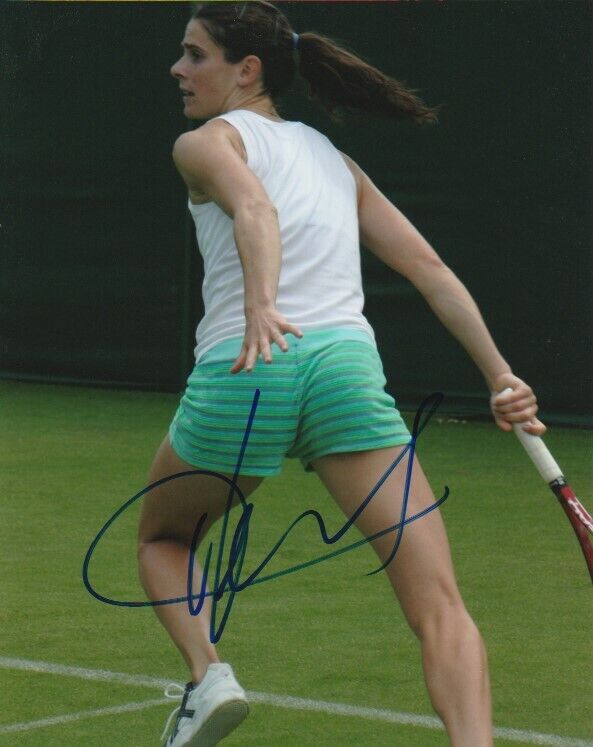 SEXY NATHALIE DECHY SIGNED WTA TENNIS 8x10 Photo Poster painting #2 Autograph PROOF