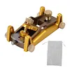 ENJOYWOOD Mini Block Plane Aluminum Alloy Manual Planner for Finishing, Chamfering and Tenoning in Woodworking 