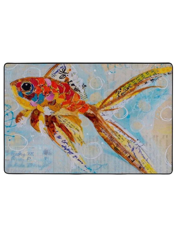 Comstylish Flannel Anti-Slip Floor Mat