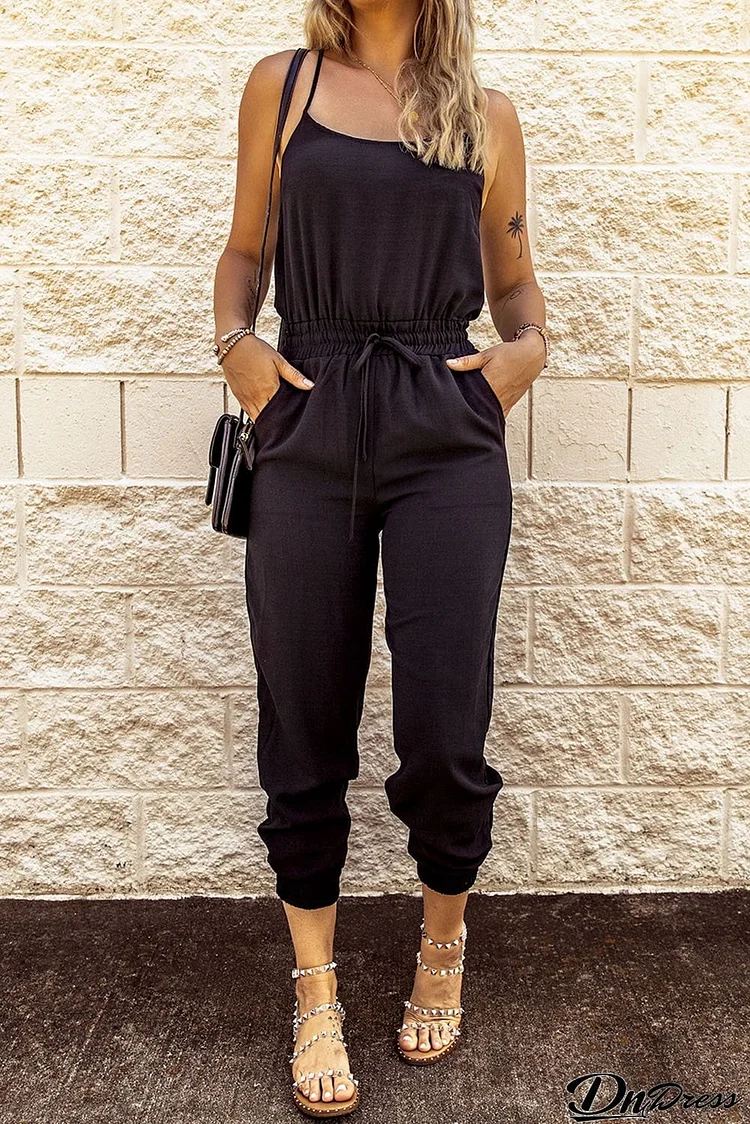 Spaghetti Straps Jumpsuit