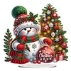 Diamond Painting Acrylic Christmas Atmosphere Snowman Desktop Kit Tabletop Decor