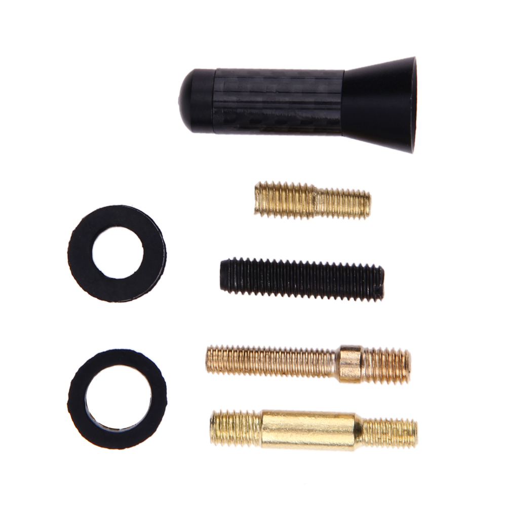 

3.5Cm Universal Auto Fm Short Roof Antenna Small Car Air Carbon Fiber Radio, 501 Original