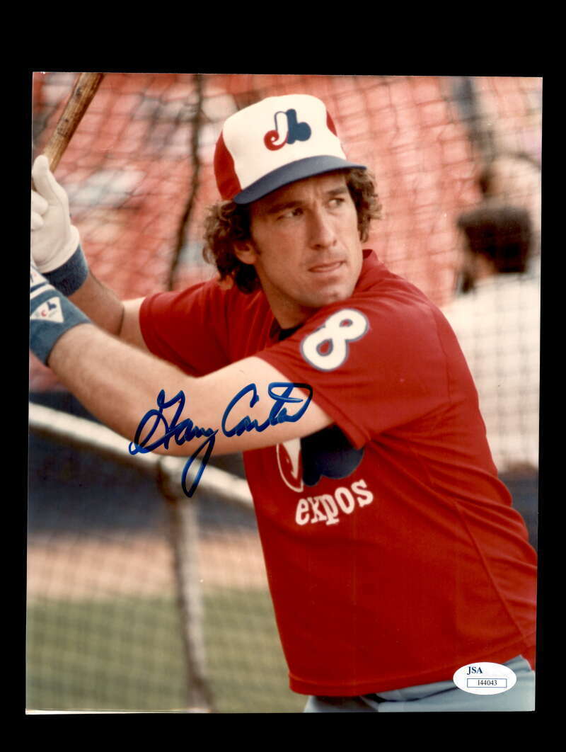 Gary Carter JSA Coa Signed 8x10 Photo Poster painting Autograph