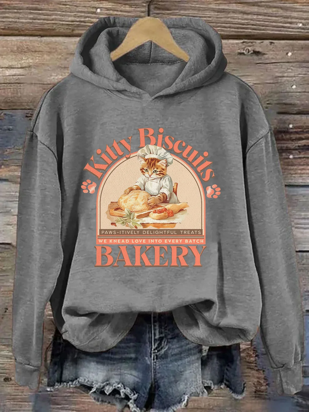 Cat Biscuits Hoodie