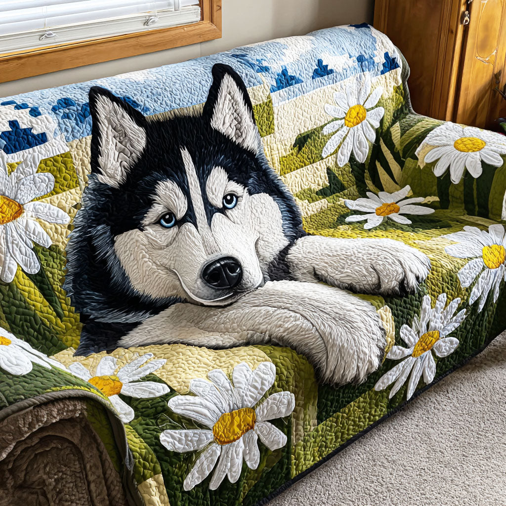 Gentle Husky Quilted Sofa Cover NCU0TD2208 everthome