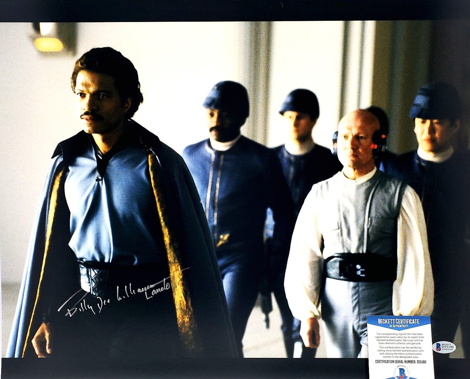 BILLY DEE WILLIAMS Signed 16X20 Photo Poster painting EMPIRE STRIKES BACK