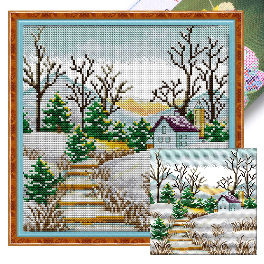 14CT 11CT Korean wedding (9) Cross Stitch cotton DIY Needlework Counted  Cross Stitch Kits For Embroidery Crafts Home Decor - AliExpress