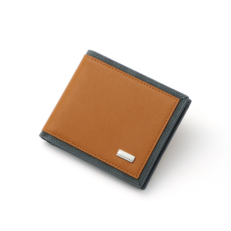 Men's horizontal creative thin wallet