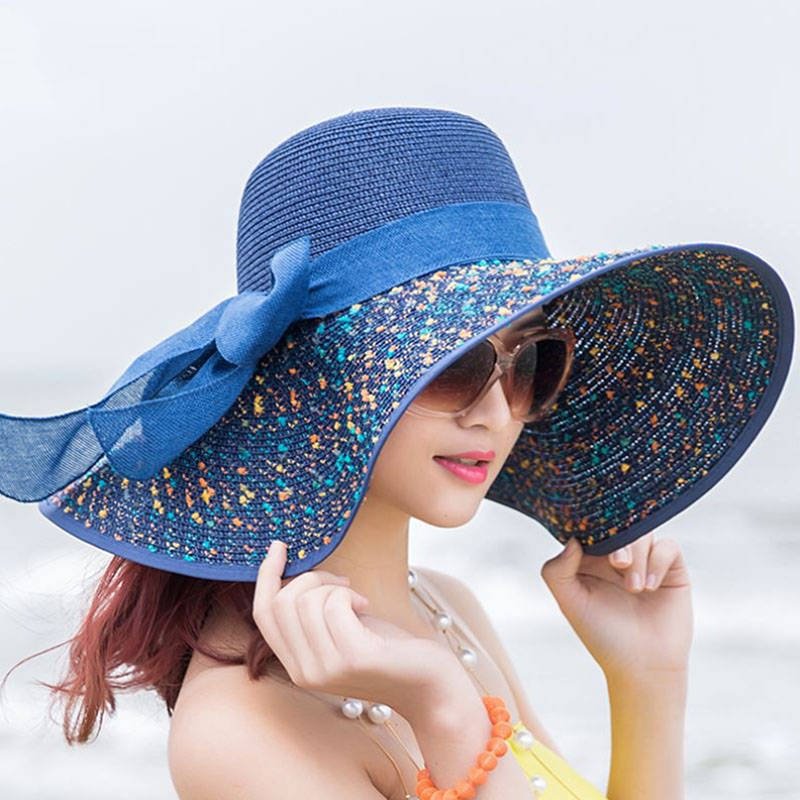 Summer Sun Protection Beach Straw Hat
