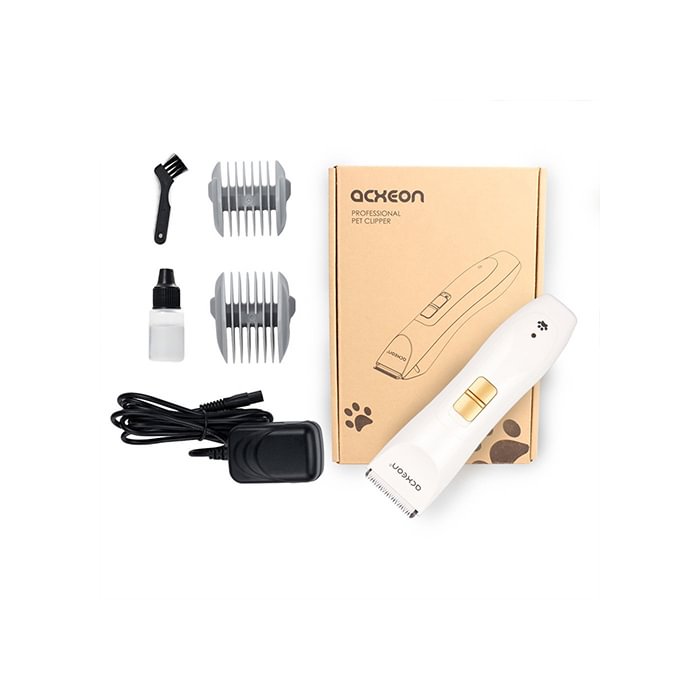 Dog Shaver Clippers Low Noise Rechargeable Cordless Electric Quiet Hair Clippers Set for Dogs Cats Pets Deutsche Aktionsprodukte Full Strike Gmbh