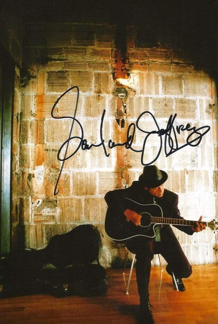 Garland Jeffreys SINGER - SONGWRITER autograph, In-Person signed Photo Poster painting