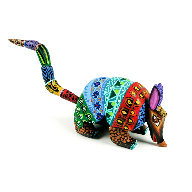 Armadillo - Oaxacan Alebrije Wood Carving