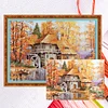 Cabin In The Woods - 11CT Stamped Cross Stitch - 38*50cm