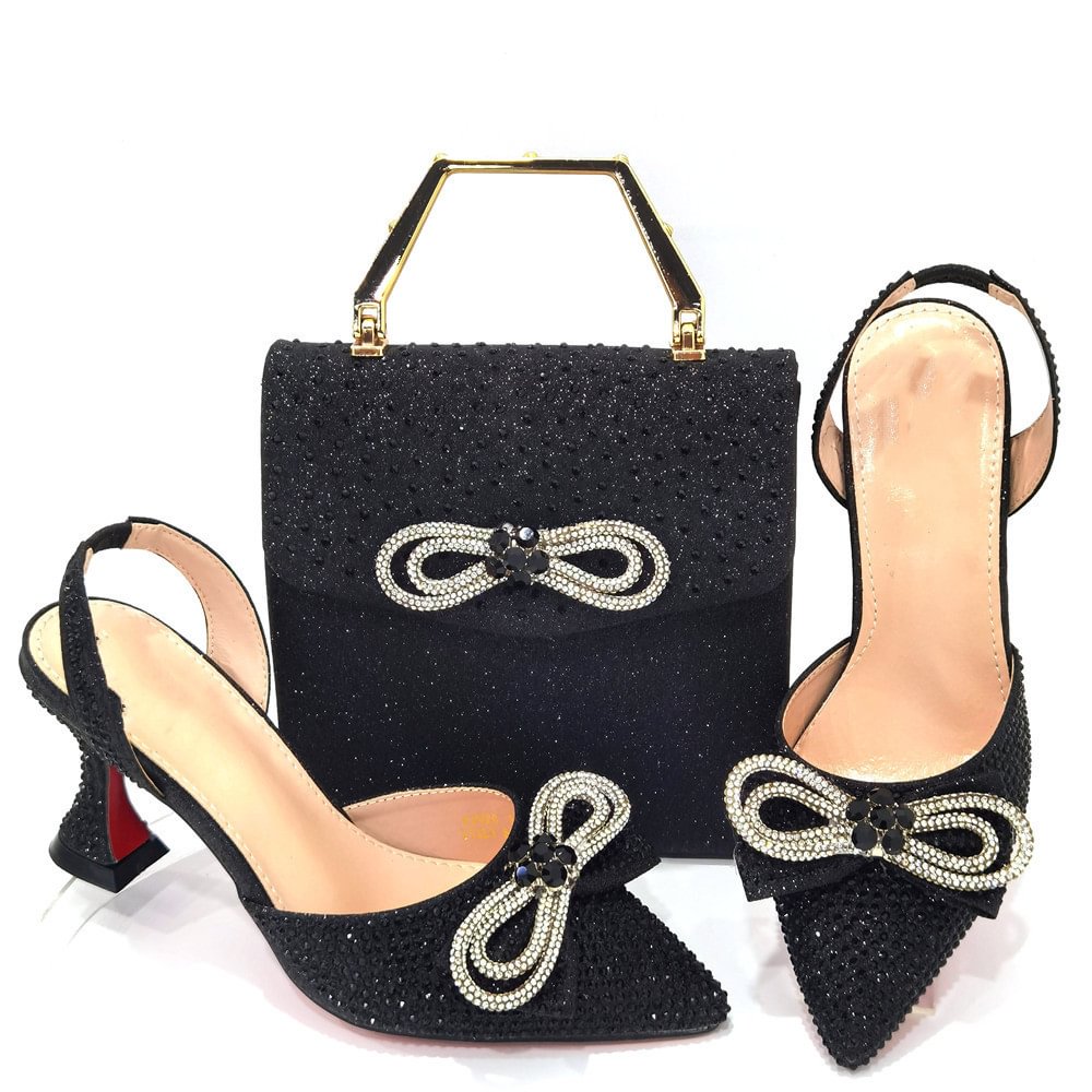 Women's Fashion Casual Party High Heels With Tote Bag-PABIUYOU- Women's Fashion Leader