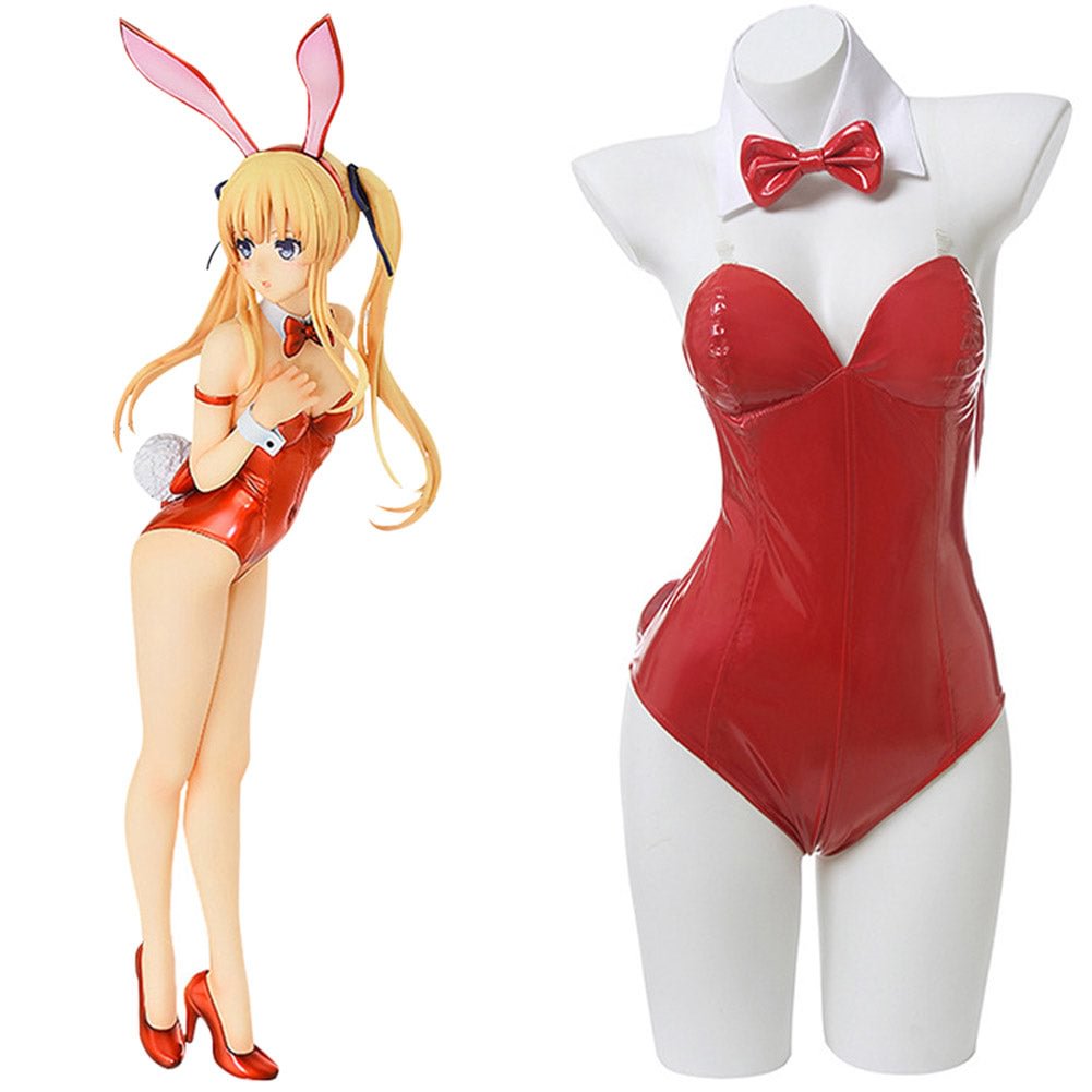 Saekano: How to Raise a Boring Girlfriend Eriri Spencer Sawamura Bunny Girl Jumpsuit Cosplay Kostüm