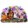 (60*40cm)Halloween - Full Round Drill Diamond Painting