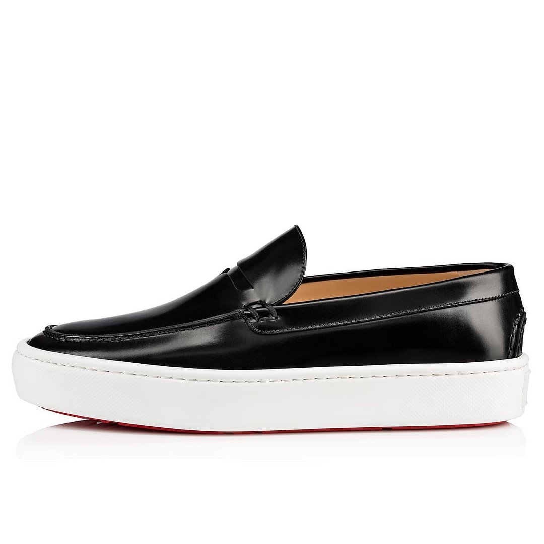 red bottoms loafers
