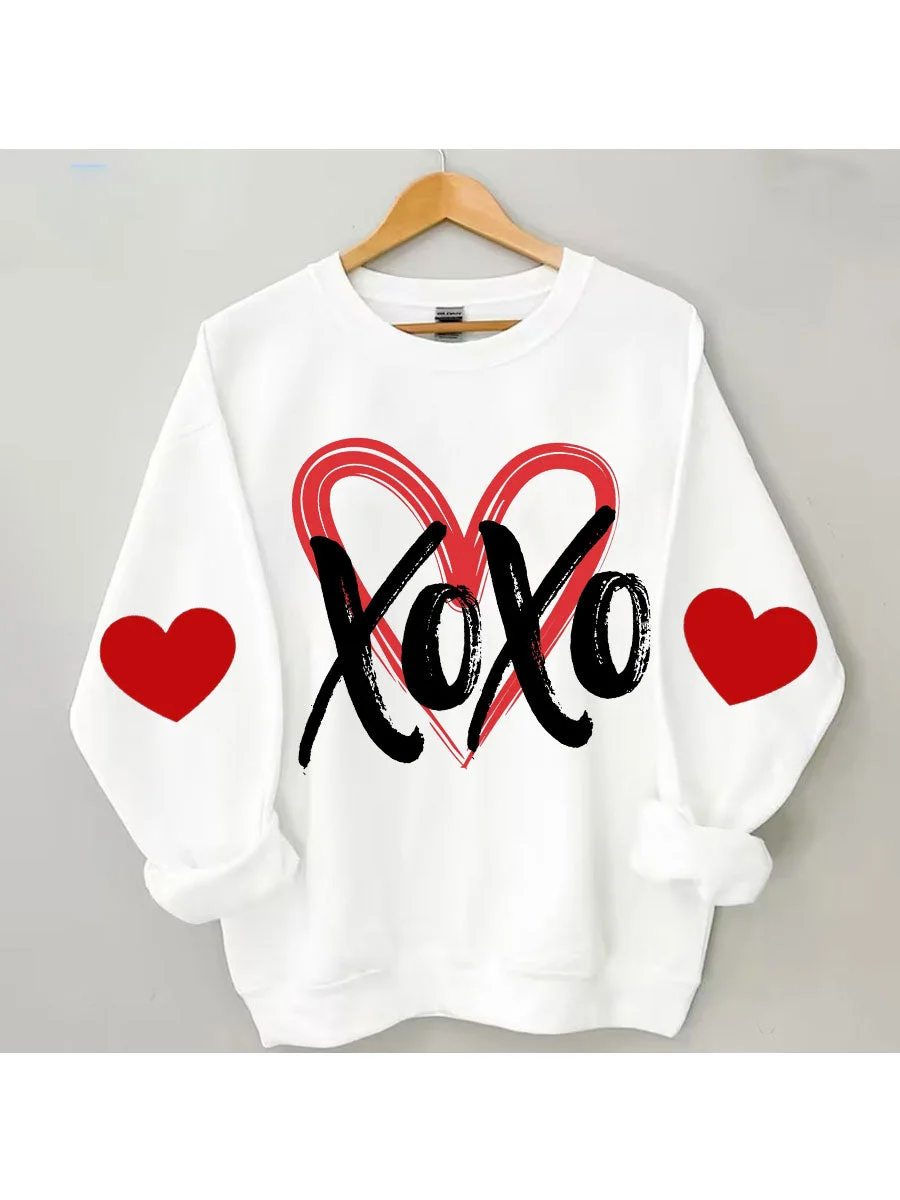 XOXO Heart Sweatshirt