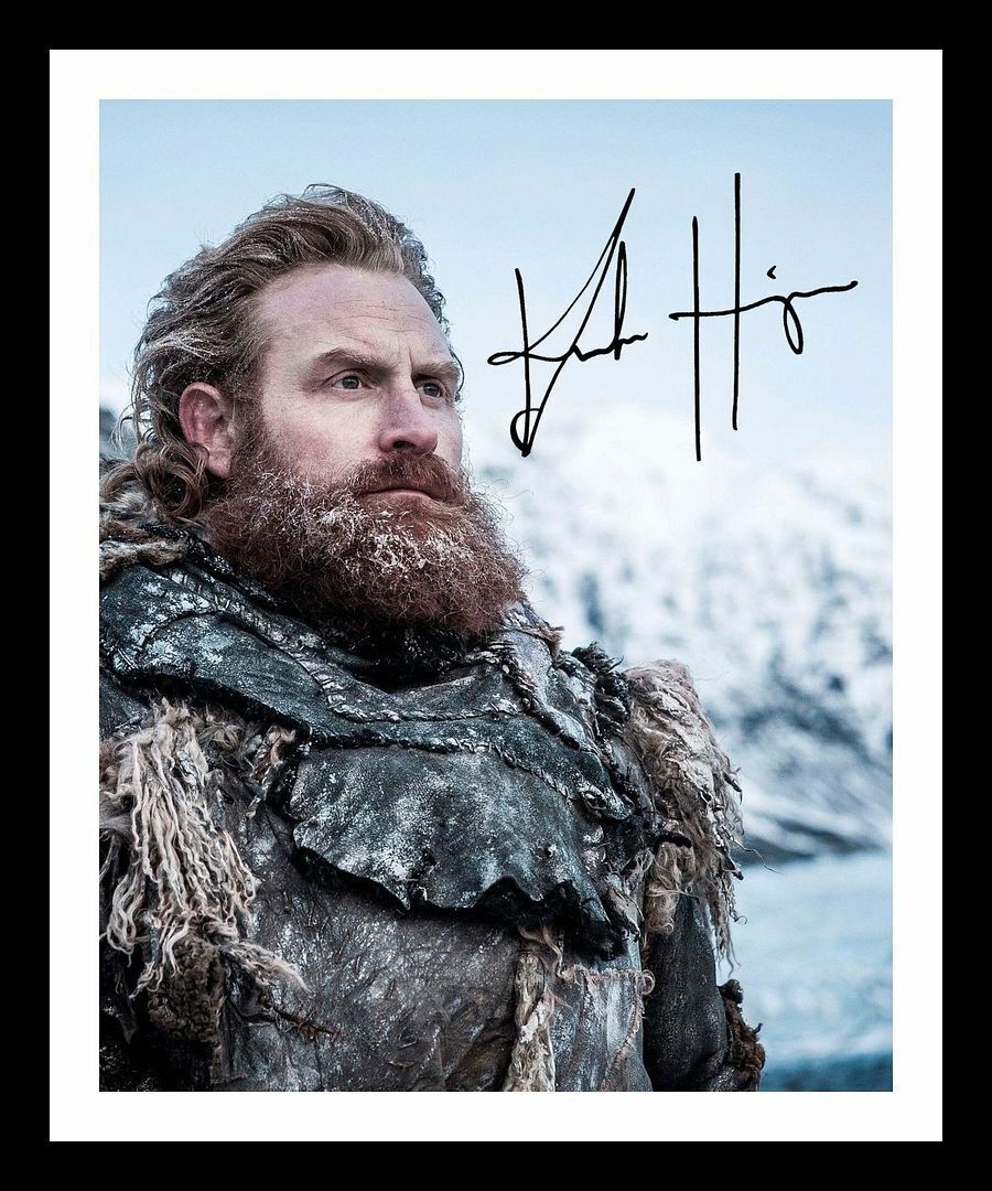 Kristoper Hivju - Game Of Thrones Autograph Signed & Framed Photo Poster painting