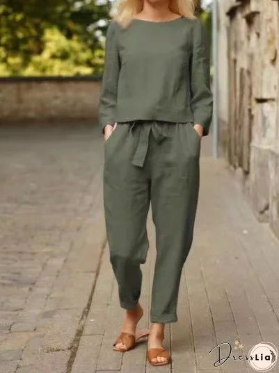 Arianne | Top and Pants Set