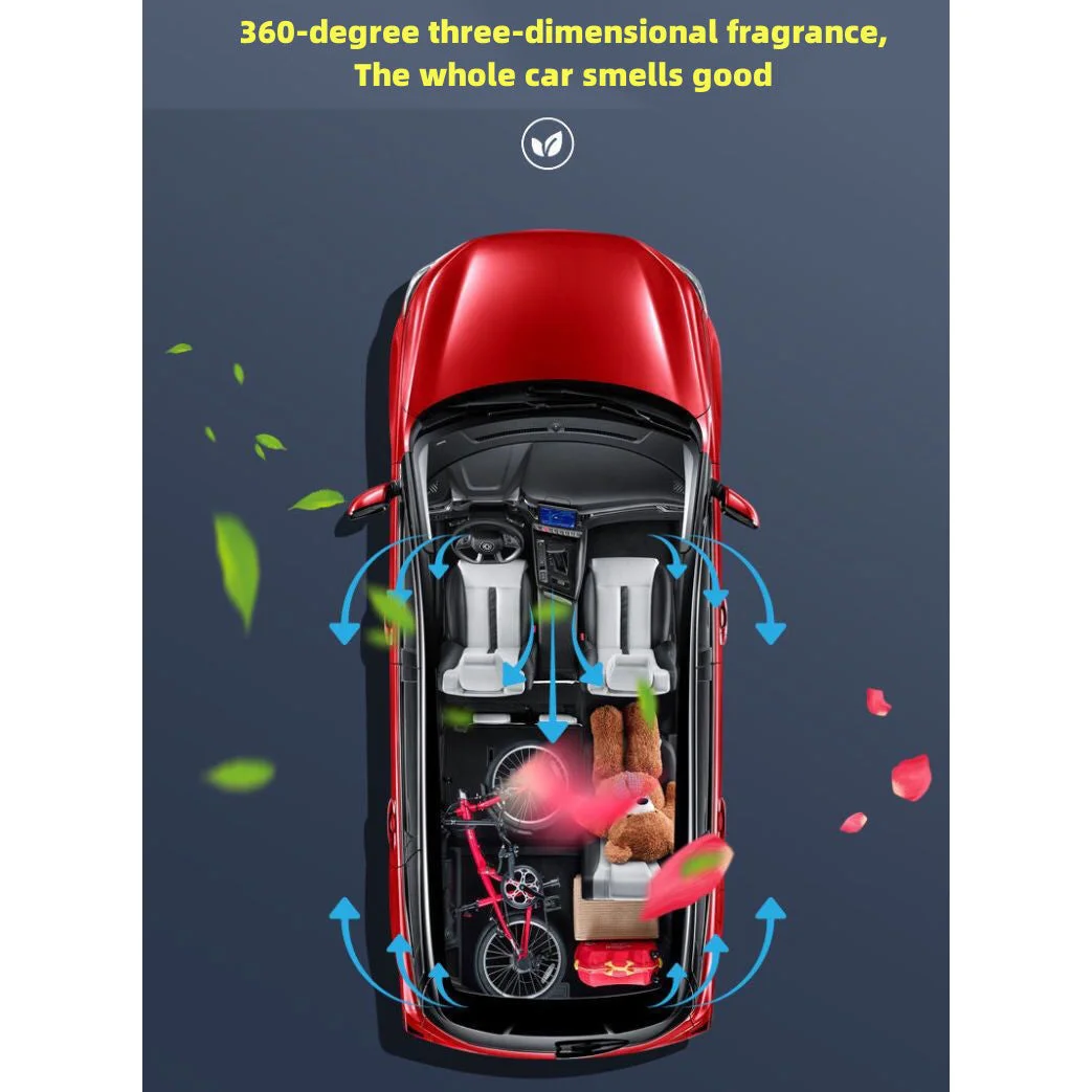 Car Solar Helicopter Aromatherapy