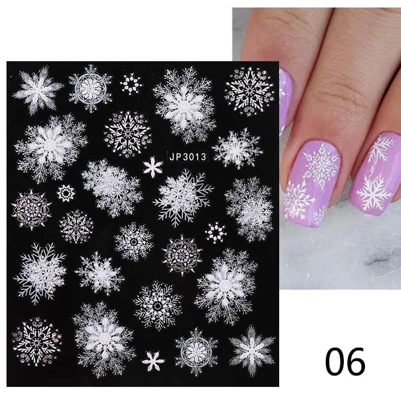 1 Sheet White Embossed Flower Lace Sticker Decal Wedding Nail Art Designs Floral Butterfly Japanese Manicures Nail Decoration