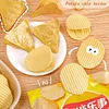 20PCS Creative Potato Chips Holder Snacks Bag Paper Book Clips Student Office Stationery