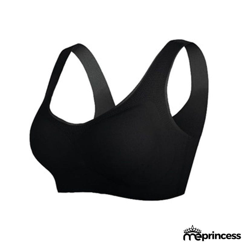 Summer Ultra-Thin Ice Silk Seamless Breathable No Steel Ring Anti-Sagging Plus Size Bra