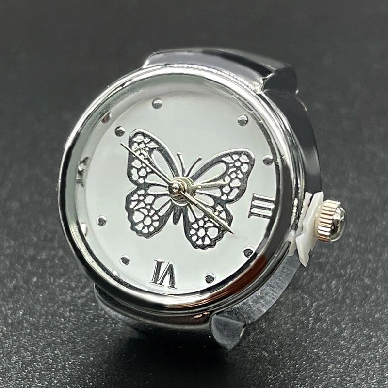 Sweet Butterfly Quartz Watch Rings Women’s Watches