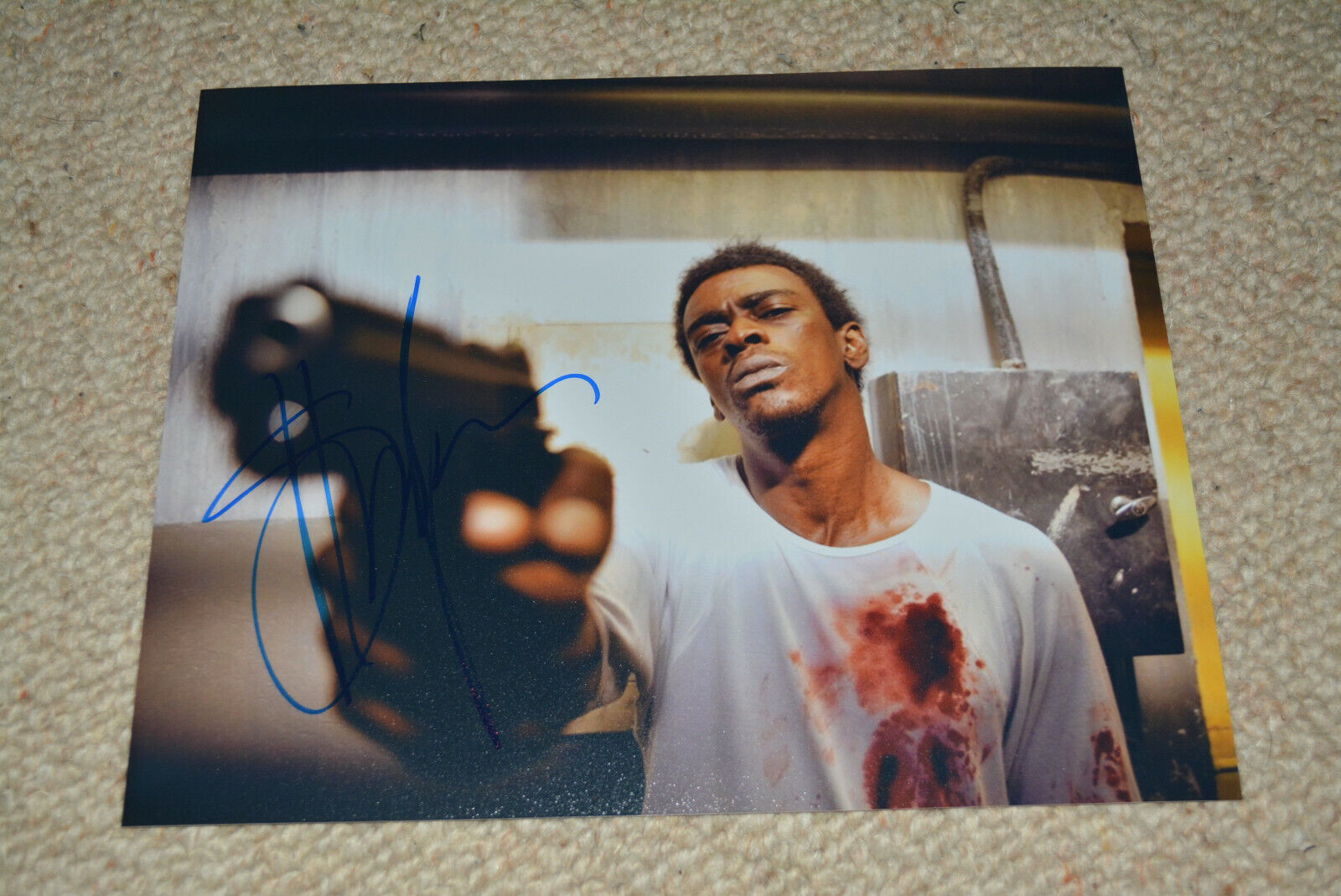 SEU JORGE signed autograph In Person 8x10 20x25cm CITY OF GOD