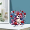 Acryl Rose Einhorn - 5d DIY Handwerk Ornament