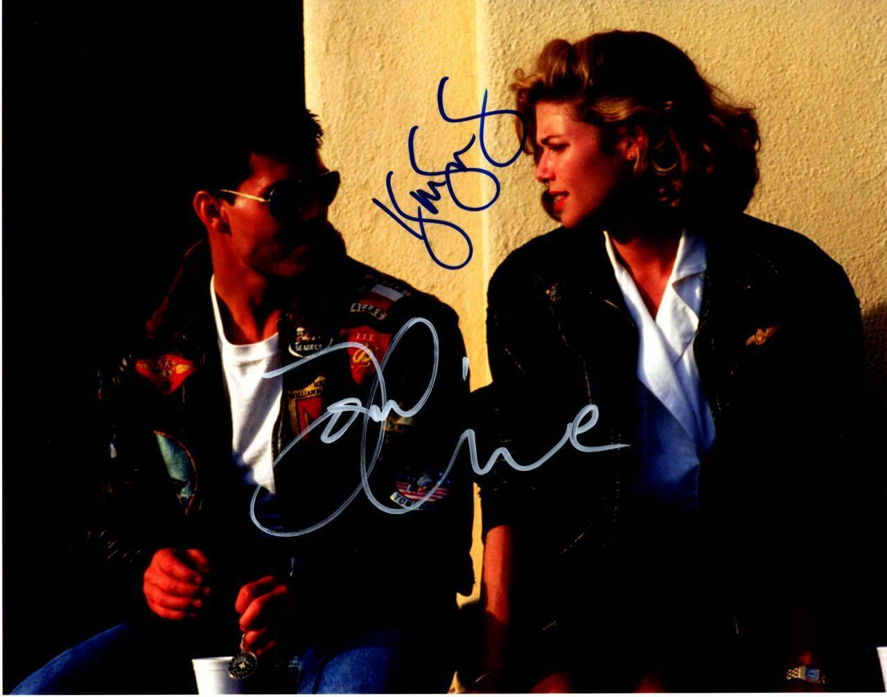 Tom Cruise Kelly McGillis autographed 11x14 Picture Photo Poster painting signed Pic with COA