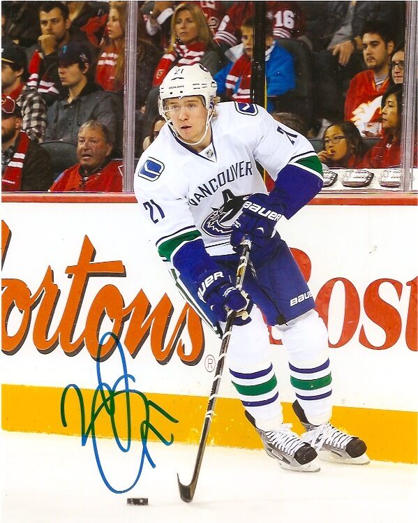 Vancouver Canucks Zac Dalpe Signed Autographed 8x10 Photo Poster painting COA