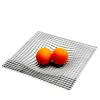 Gravity - Metal Grid Recessed Fruit Tray Simple Abstract Art Stainless Steel Fruit Tray Living Room Coffee Table Storage Tray Soft Decoration Ornaments