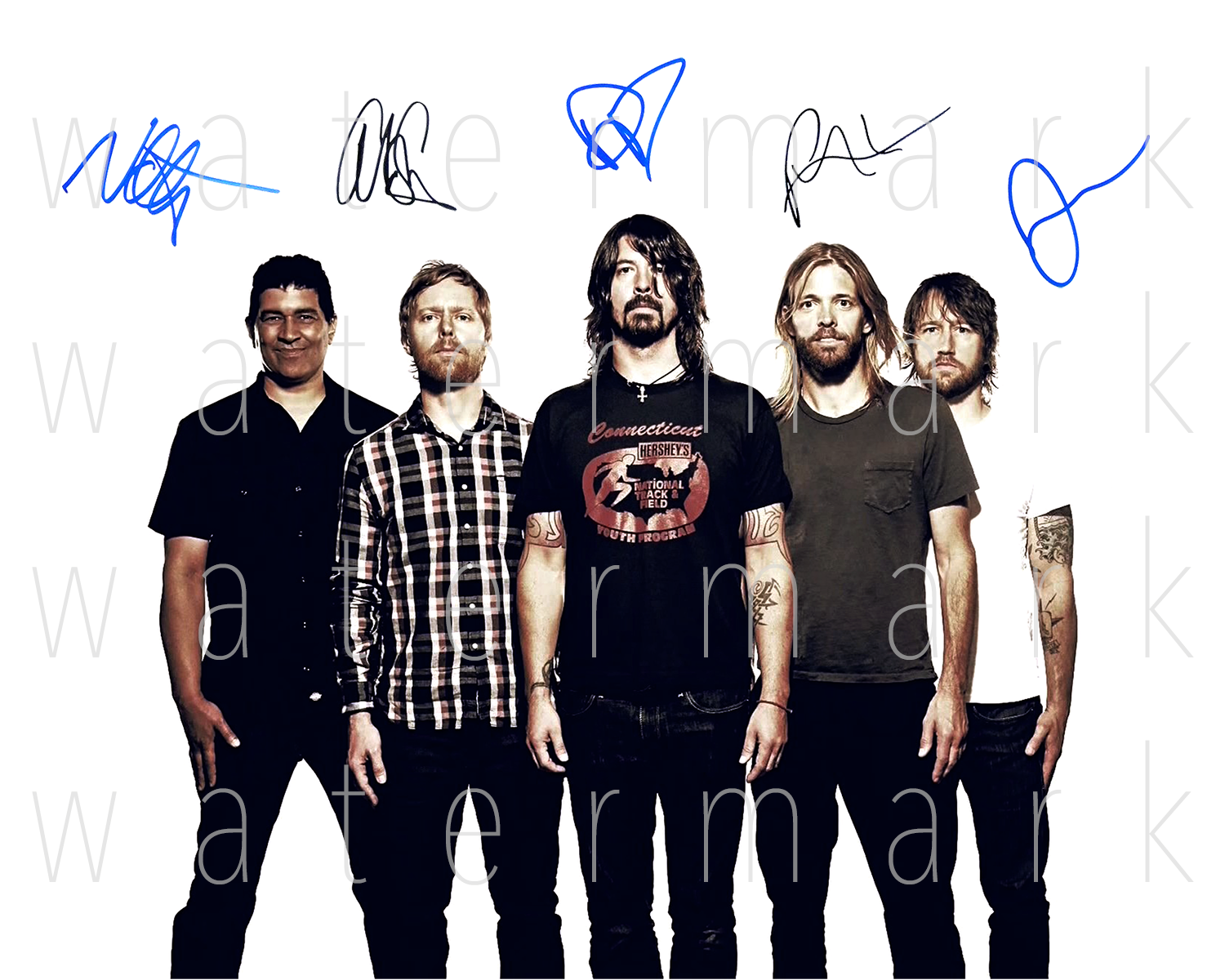 Foo Fighters signed Dave Grohl 8X10 Photo Poster painting picture poster autograph RP