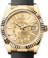 Rolex 326238 Sky-Dweller Champagne-Colour - New