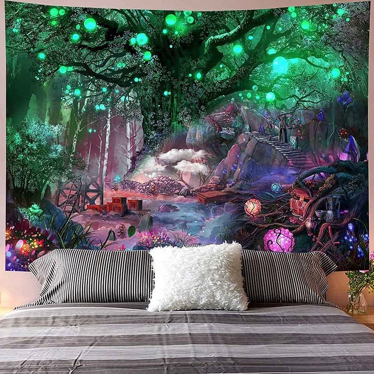 Printed Tapestry - Tree of Life