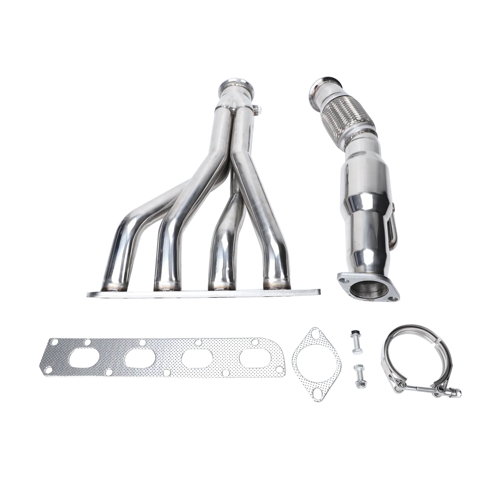 thumbnail image 2 of Ultimate-Components 4-1 Exhaust Header & Front Pipe For 2004-2007 Chevy Cobalt / Saturn Ion SS 2 of 5