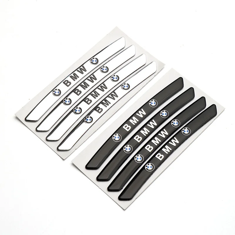 Car hub modified metal car label(4PCS)