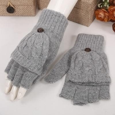 5 Colors Adorable Winter Knitted Gloves SP154064
