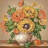 >SALE<5D DIY Partial Special Shaped Drill Diamond Painting Poppy Flowers Decor 30x30cm