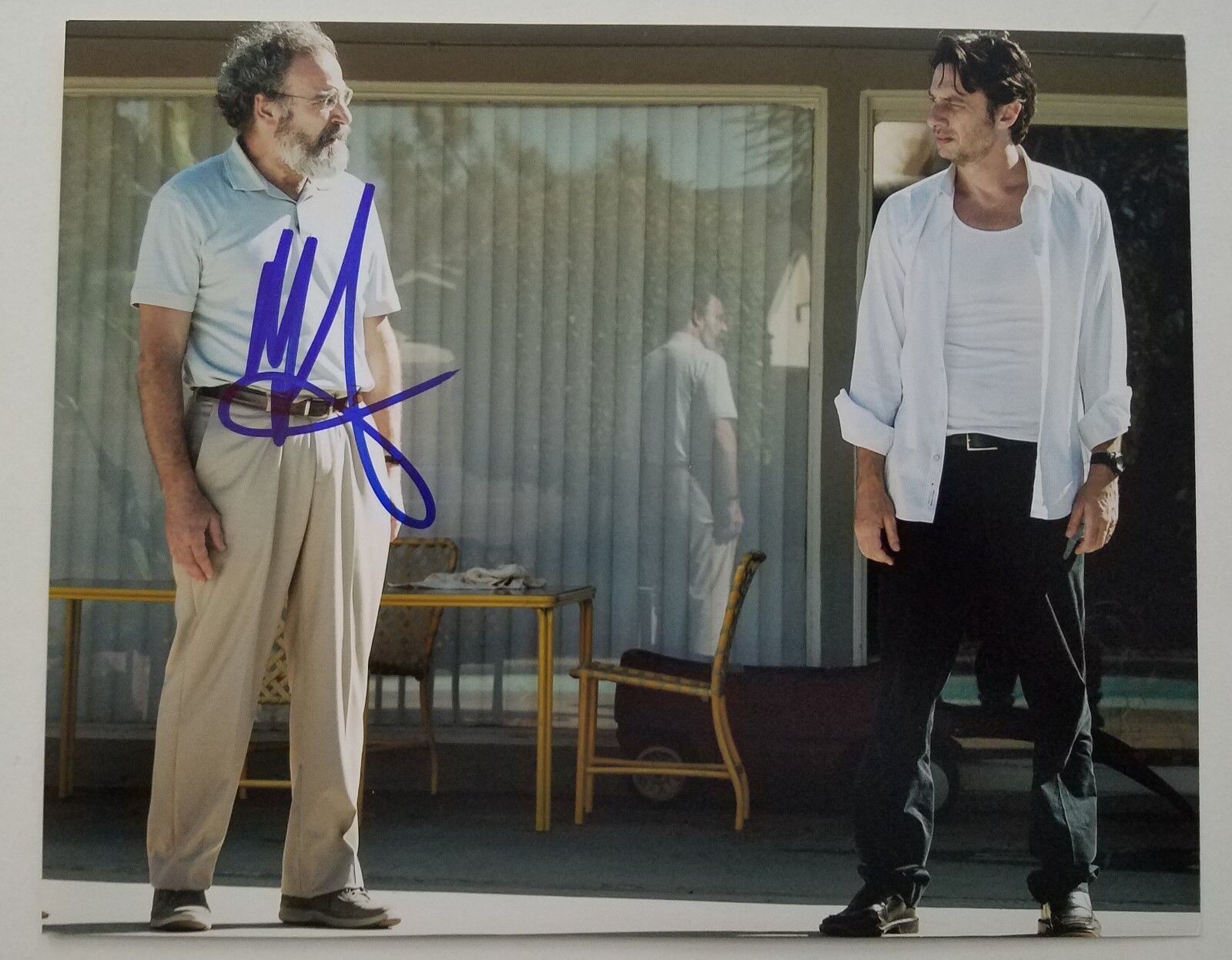 Mandy Patinkin Signed 8x10 Photo Poster painting Actor Wish I Was Here Yental Homeland RAD