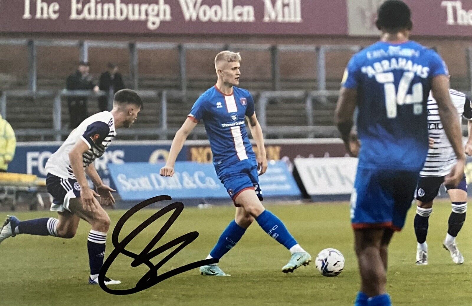 Sam Fishburn Genuine Hand Signed Carlisle United 6X4 Photo Poster painting