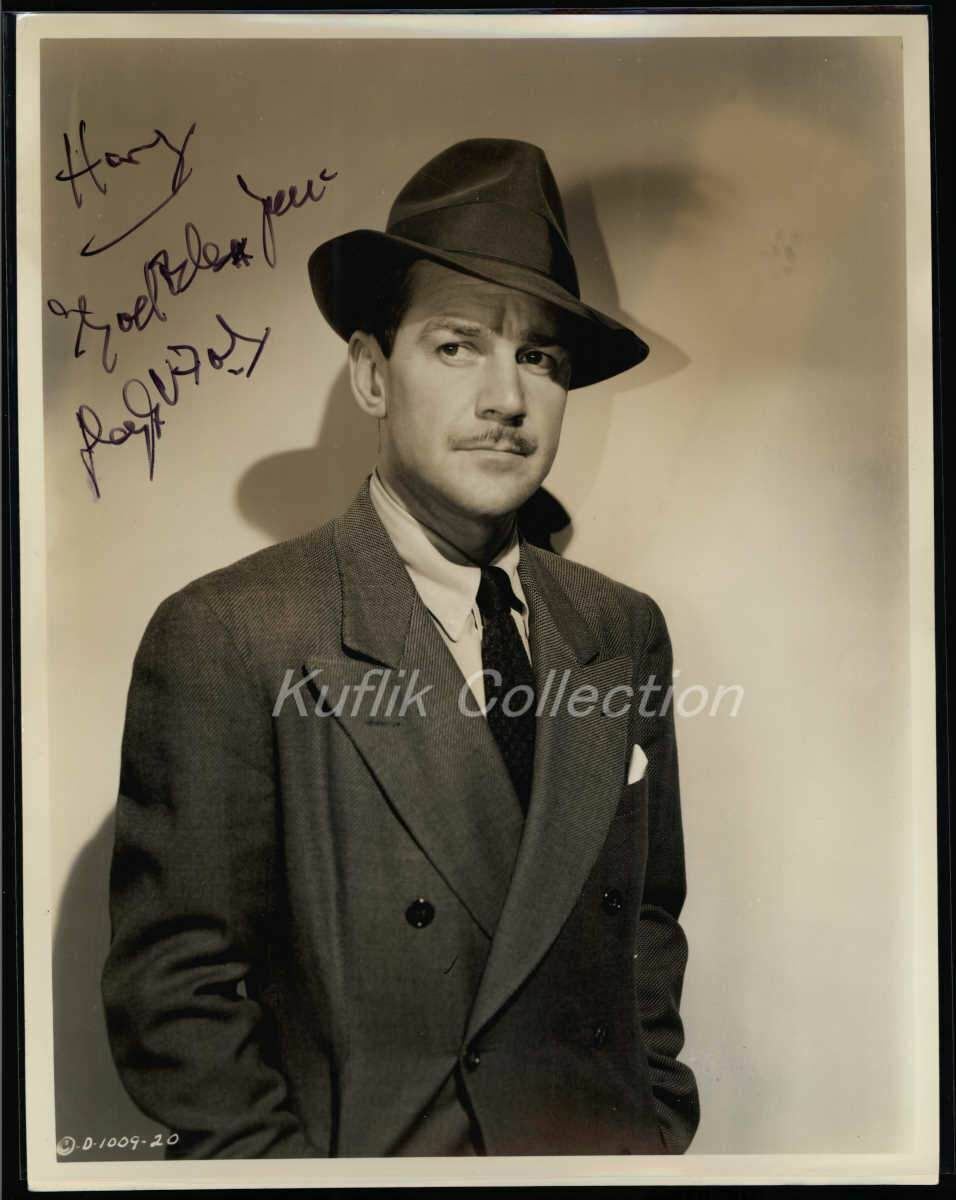 Douglas Fowley - Signed Vintage Celebrity Autograph Photo Poster painting