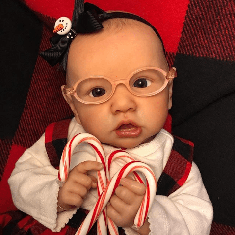  [NEU] 22'' Palmer lebensecht Reborn Babypuppe Mädchen mit Stimm- und Herzmodul - RSDP-Rebornbabypuppen-Rebornbabypuppen.de