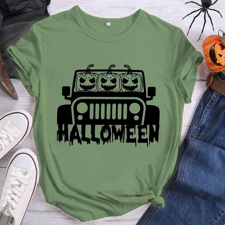 Witches Driver Scary Halloween T-shirt- BSTCAH1026