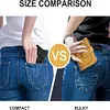 Women's Bifold Wallet RFID Blocking Leather Card Holder with Zipper Coin Pocket Wallet