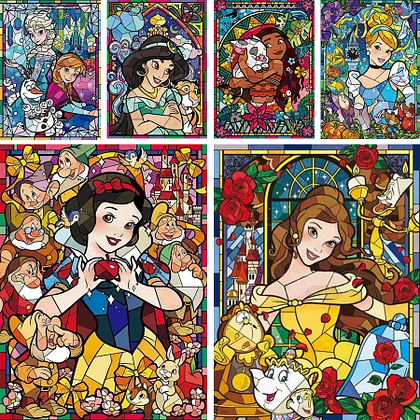 5D Diamond Painting Disney Storybook Tales Kit - Bonanza Marketplace