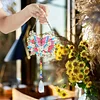 2pcs Butterfly Diamond Painting Double-sided Crystal Window Suncatcher Craft Set Birthday Gifts Home Garden Decor Hanging Kit