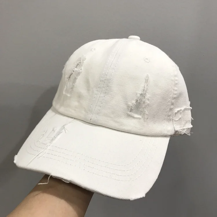 Vintage Style Baseball Caps High Quality Mens WomensCotton Adjustable Snapback Cap
